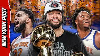 Watch Historic Knicks Parade in New York City