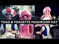 DIY Tutorial Toad and Toadette Mushroom Hats