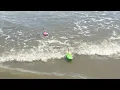 Review Surfer Dudes Wave Powered Mini-Surfer and Surfboard Toy Perfect Beach Toy