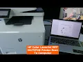 HP Color LaserJet MFP M479FDN Printer Scan To Computer
