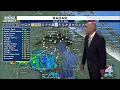 Tracking showers and thunderstorms and watching the tropics