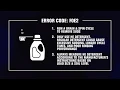How To Fix a F0E2 Error Code On Maytag Top Load Washers