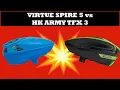 Virtue Spire 5 vs HK Army TFX 3 Loader Paintball Hopper Comparison