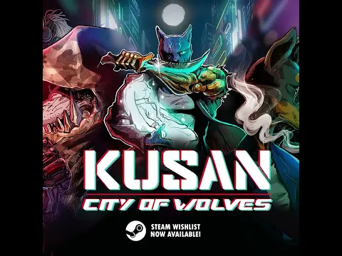 'Kusan : City of Wolves' - Hardcore Top-down Shooter! Wishlist and Play Demo on Steam! #Shorts
