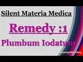 Lagu Homeopathic Remedy Plumbum Iodatum.