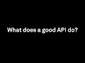 The Art of API Design