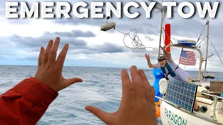 Towing A Disabled Boat At Sea: Part 2 | DrakeParagon Sailing