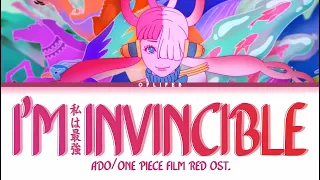 ado im invincible one piece film red ost lyrics