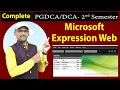 Complete Microsoft Expression Web Tutorial Website Designing Using Expression Web in Hindi
