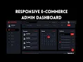 Designing a Responsive Ecommerce Admin Dashboard Step-by-Step Guide DarkPan Responsive Admin panel