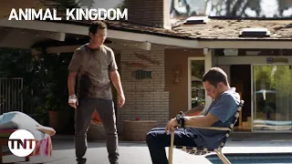 pope shawn hatosy confronts j s finn cole betrayal clip animal kingdom tnt