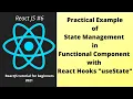 State Management in React Functional Components with useState hooks Part 6