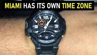 MIAMI has its own TIME ZONE MIAMI TIME