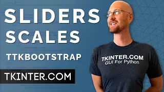 Slider Scales with TTKBootstrap - Tkinter TTKBootstrap 15