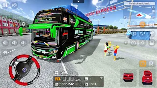 bus pariwisata qq trans nabilla kasih basuri dj cartel ke bocil telolet di pelabuhan bakauheni