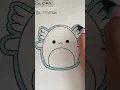 Squishmallow coloring page