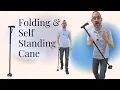 I Tested This Folding Walking Cane Travel-Friendly Self-Standing