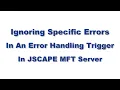Ignoring Specific Errors In An Error Handling Trigger