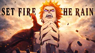 pain set fire to the rain amv