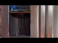 Whirlpool fridge sound at Lowes vs what Lowes delivered to my house