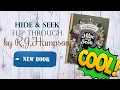 NEW COLORING BOOK Amazing HIDE SEEK by R J Hampson FLIP THROUGH