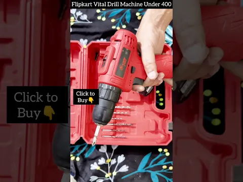Flipkart Viral Drill machine Under 400 #drillmachine #toolket #shorts