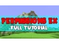 PermissionsEx Full Minecraft Server Tutorial
