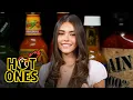 Madison Beer Lives Out Her Dream While Eating Spicy Wings Hot Ones