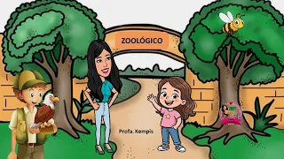 Visita al zoológico con las vocales