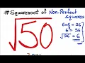 Square root of 50 50 Square Root by Long Division Made Simple learnsquareroot