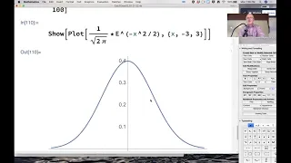 RandomVariate NormalDistribution and NumberLinePlot in Mathematica Simulate Sampling