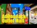 Adirondack Factory Outlet Mall Tour at Lake George NY 4K