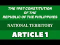 Download Lagu Article 1 | National Territory | THE 1987 CONSTITUTION | Memory Aid | Audio Codal
