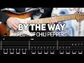 Red Hot Chili Peppers - By The Way Guitar lesson with TAB Slane Castle Outro