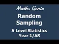 Random sampling