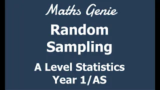 Random sampling