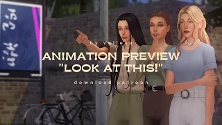 Animation Look at This The Sims 4