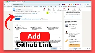 How to Add Github Link to Linkedin Quick Simple