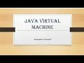 JVM Java virtual machine Java language components Java OOP Malayalam Tutorials