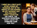 I Went On A First Date After Losing My Husband, But In The Middle Of The Evening He Left Without...
