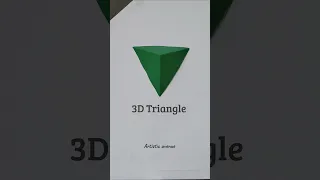 Oregami 3D Triangle by Artistic avenue