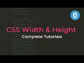 6 CSS width and Height CSS Tutorial in hindi CSS Complete Course csPoint