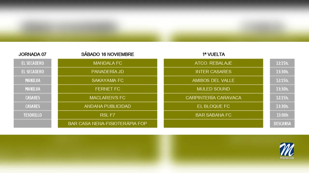 Agenda deportiva – 29 noviembre 2024
