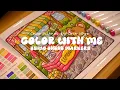 Color with me ASMR Cozy Friends by Coco Wyo using Ohuhu markers