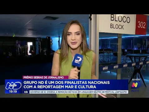 Grupo ND recebe reconhecimento nacional como finalista no Prêmio Sebrae de Jornalismo