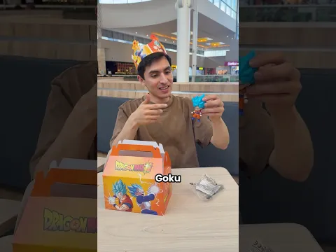 Cacería extrema por la Cajita Feliz de Dragon Ball 😮 #dragonball #aventura #shorts