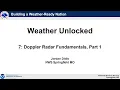 Weather Unlocked Doppler Radar Fundamentals Pt 1