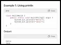 Understanding Java Program Structure Class Main Method and println Explained in Hindi