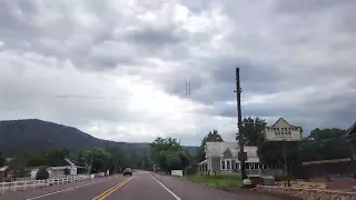 4K Timelapse Driving North On The Beeline Hwy I-87 From Payson AZ The 260-West Turnoff