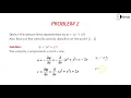 Problem No 2 on Velocity Potential Function and Streamline Function - Fluid Mechanics 1
